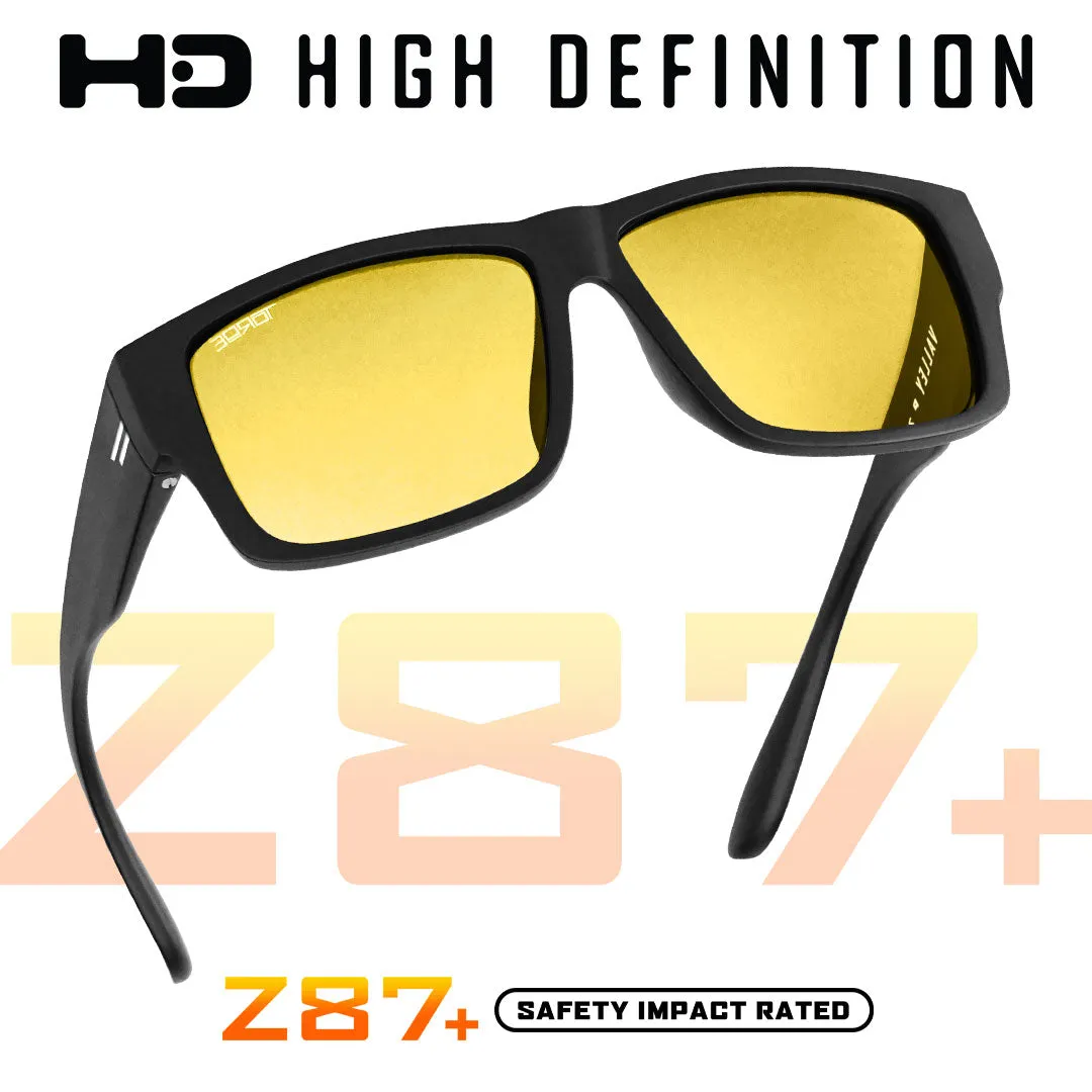 HD VALLEY ANSI Z87  Safety Rated Night Driving