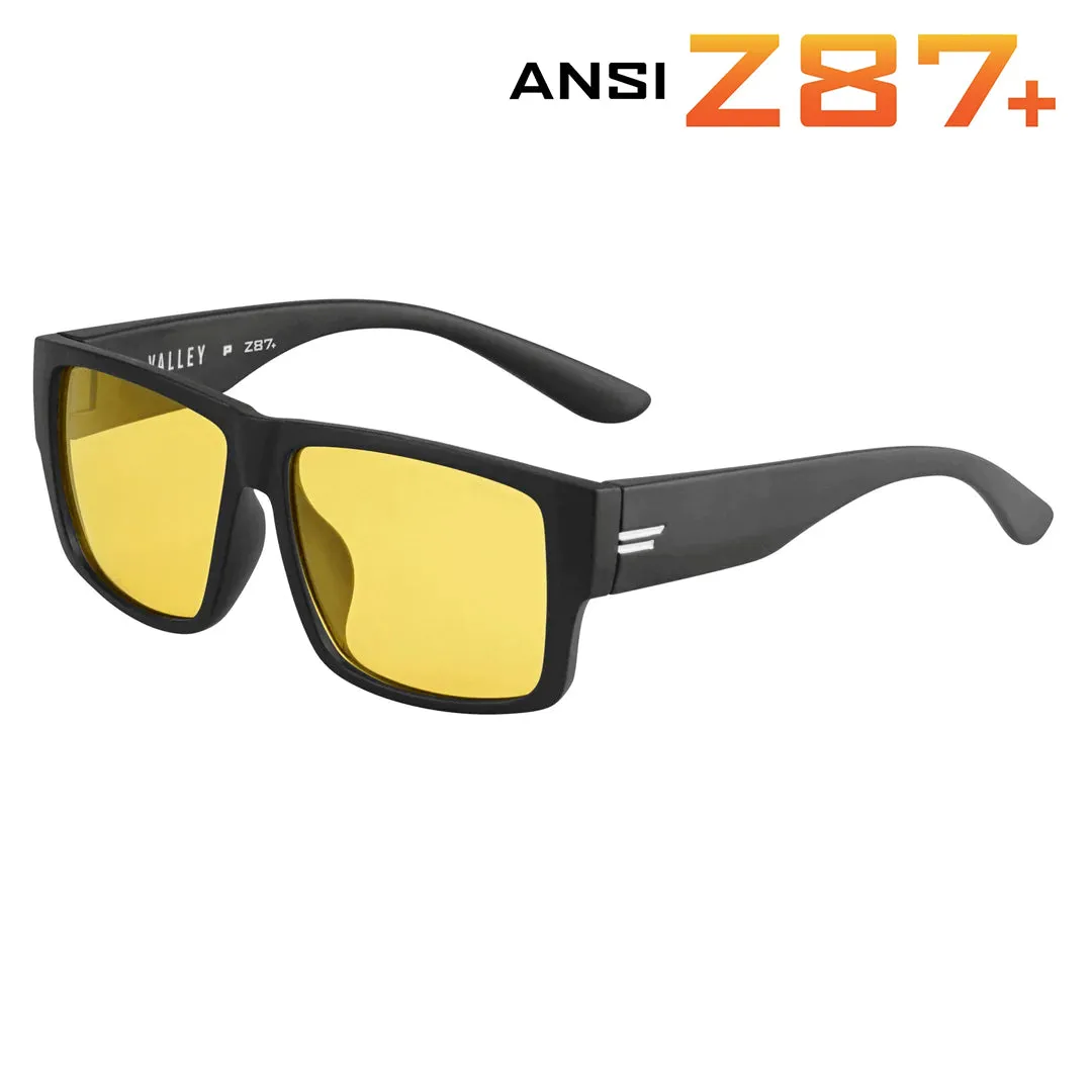HD VALLEY ANSI Z87  Safety Rated Night Driving