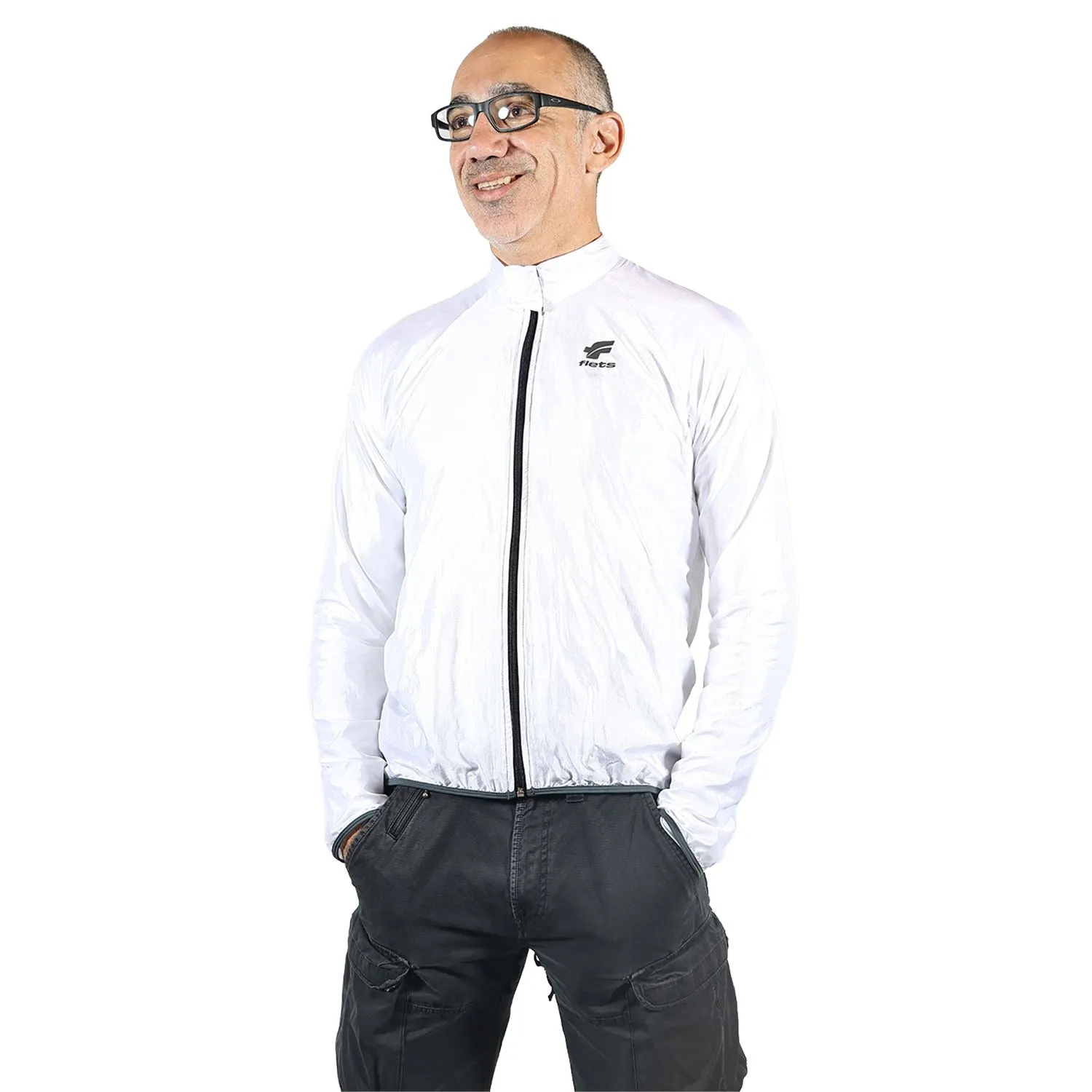 Jaqueta Corta Vento Masculina Branco
