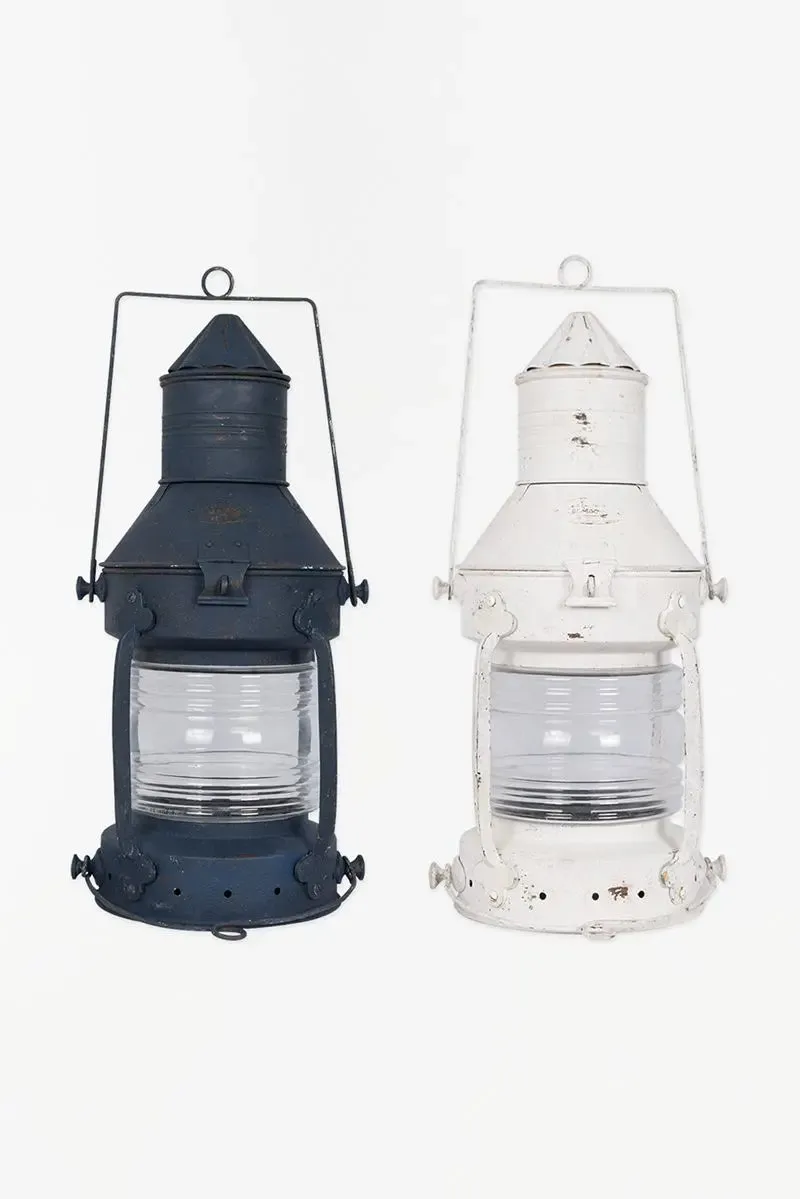 Lámpara farol azul grande - D858A