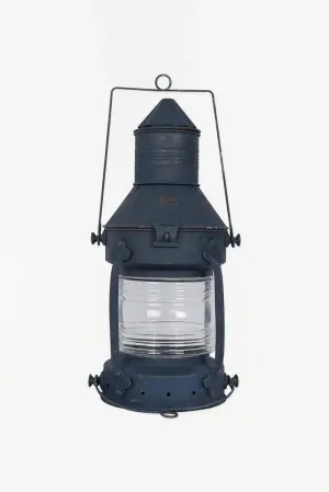 Lámpara farol azul grande - D858A