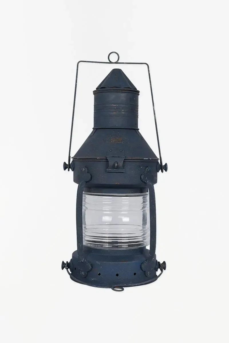 Lámpara farol azul grande - D858A