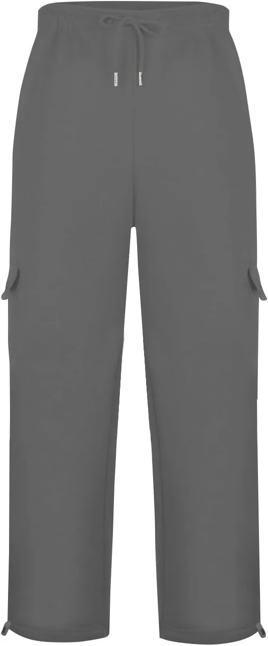 Men's Casual Jogger Pants Breathable Chino Relaxed Fit Outdoor Cargo Pants Workout Baggy Twill Jogging Sweatpants