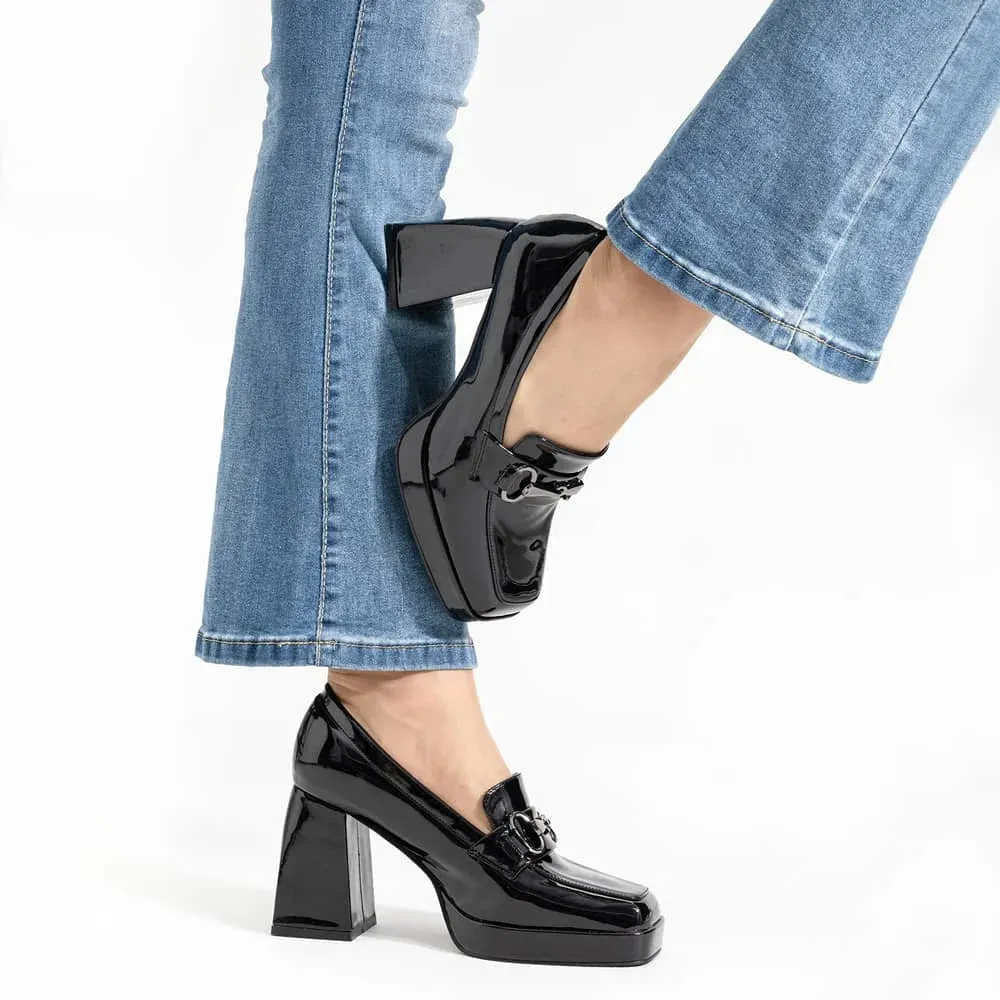 Mocasin Mujer Emilia Negro Weide