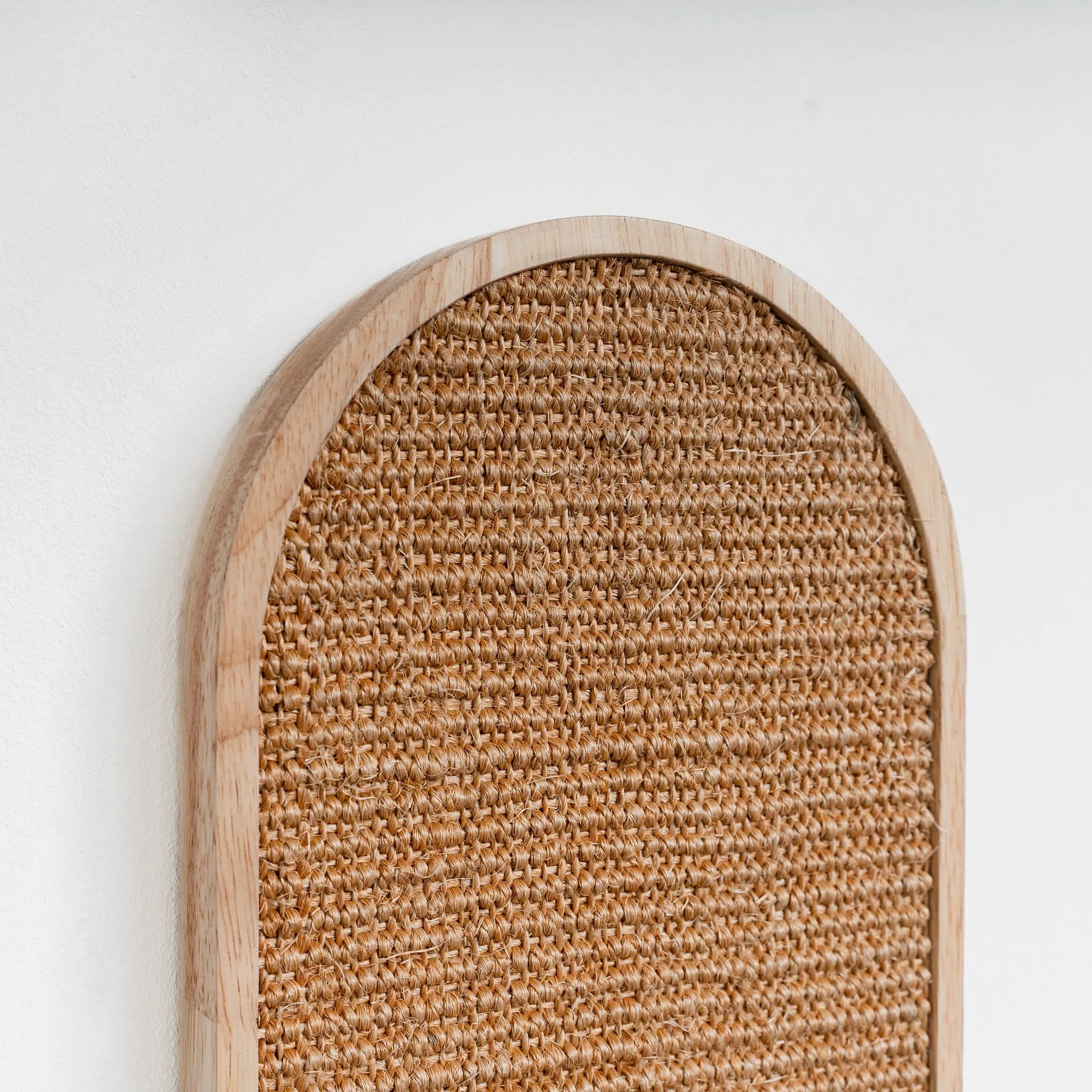 Muro Escalada Para Gatos - Tablero de Rascado de Luxe (Rubberwood Khaki)