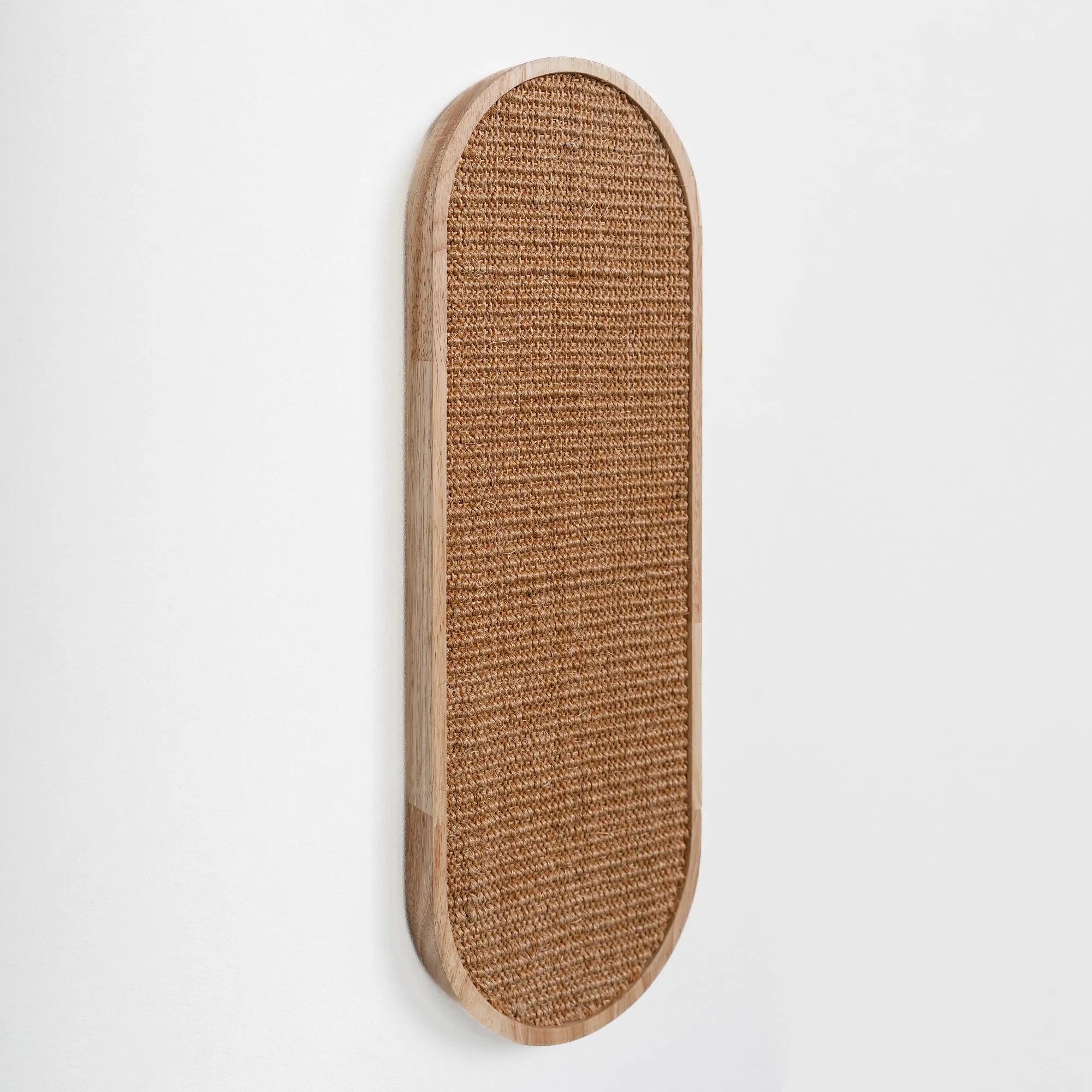 Muro Escalada Para Gatos - Tablero de Rascado de Luxe (Rubberwood Khaki)