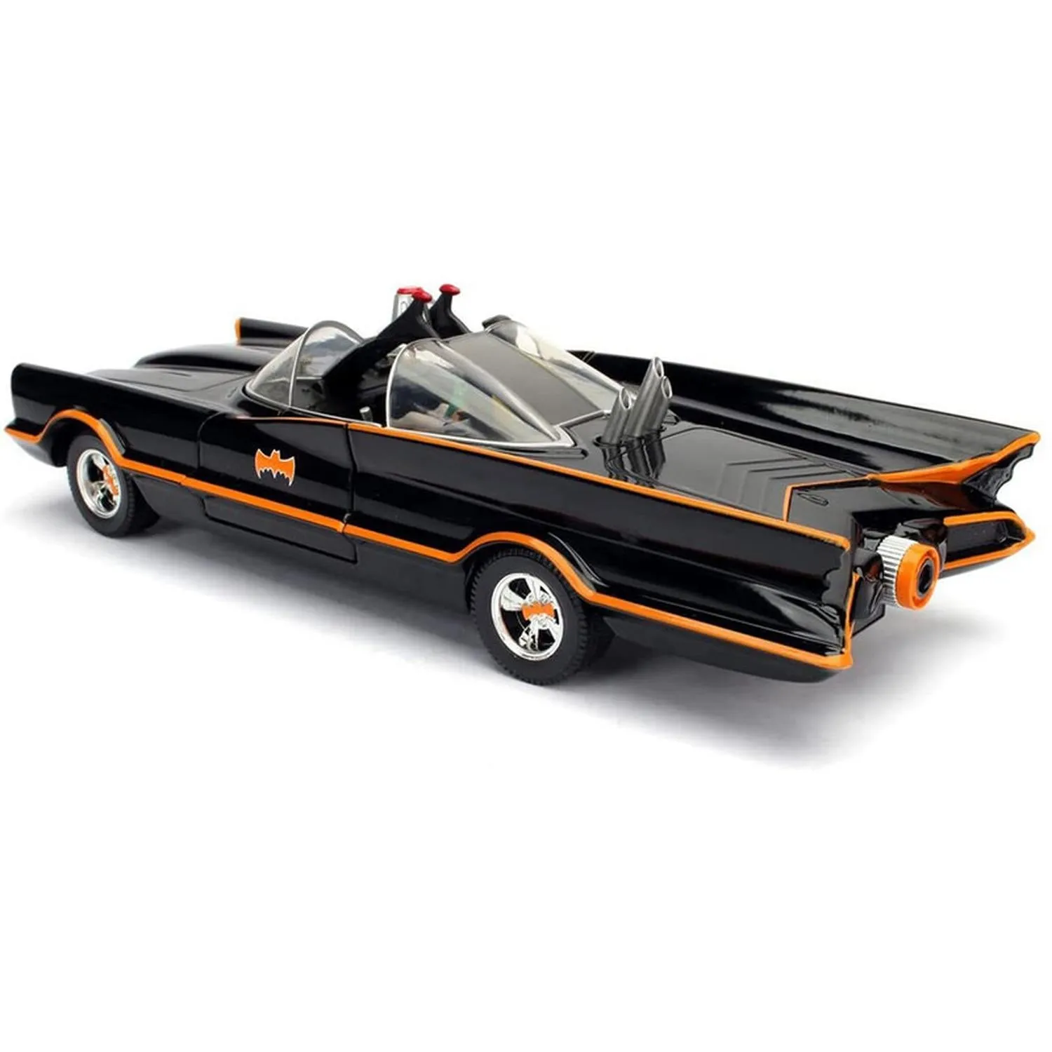 New Arrival Jada Toys Vehículo Batimobile & Batman Escala 1:24 Batman Clasic Tv Series