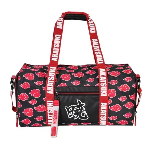 New Arrival Kee Pack Mochila Para Gym Negro Con Rojo Nubes Akatsuki Naruto