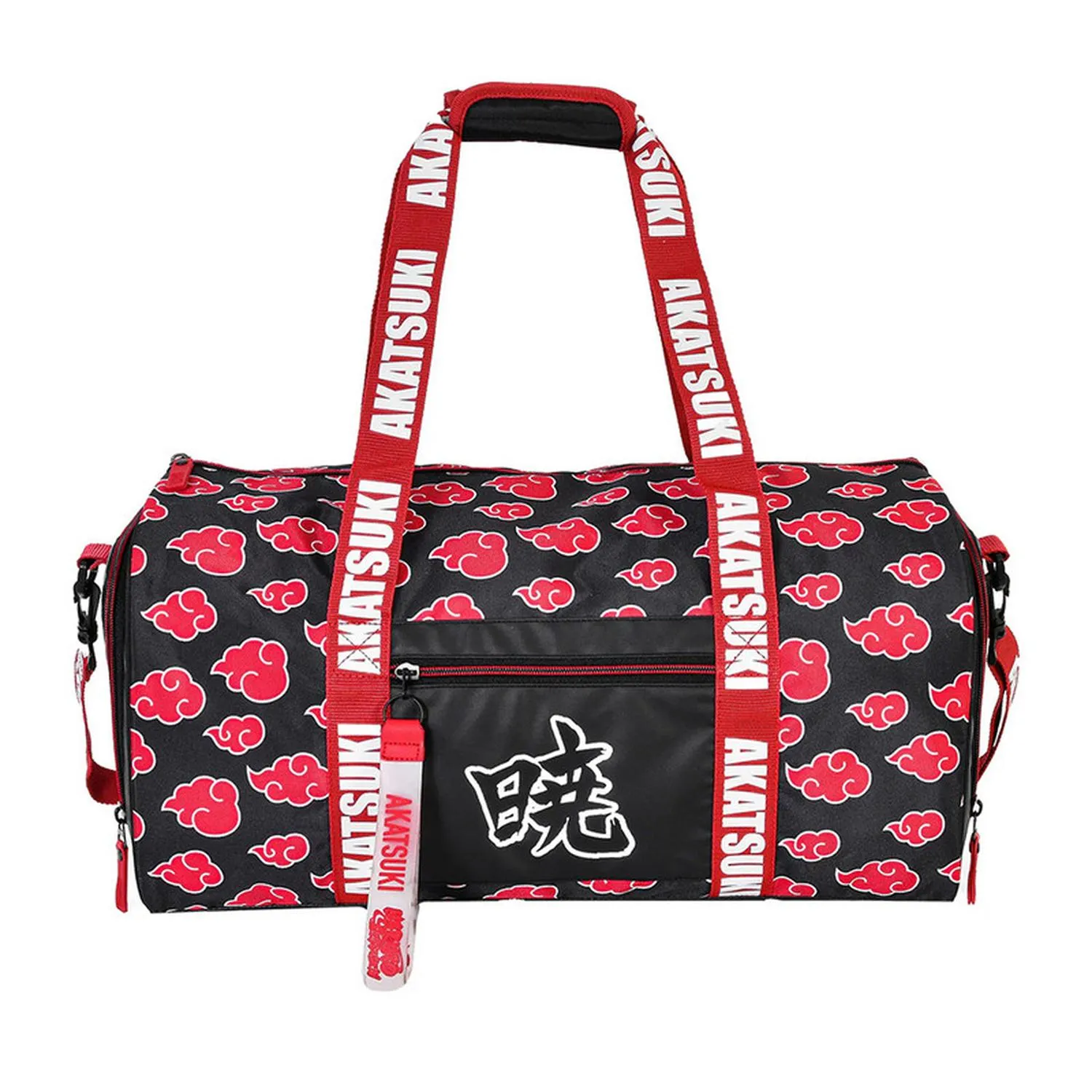 New Arrival Kee Pack Mochila Para Gym Negro Con Rojo Nubes Akatsuki Naruto