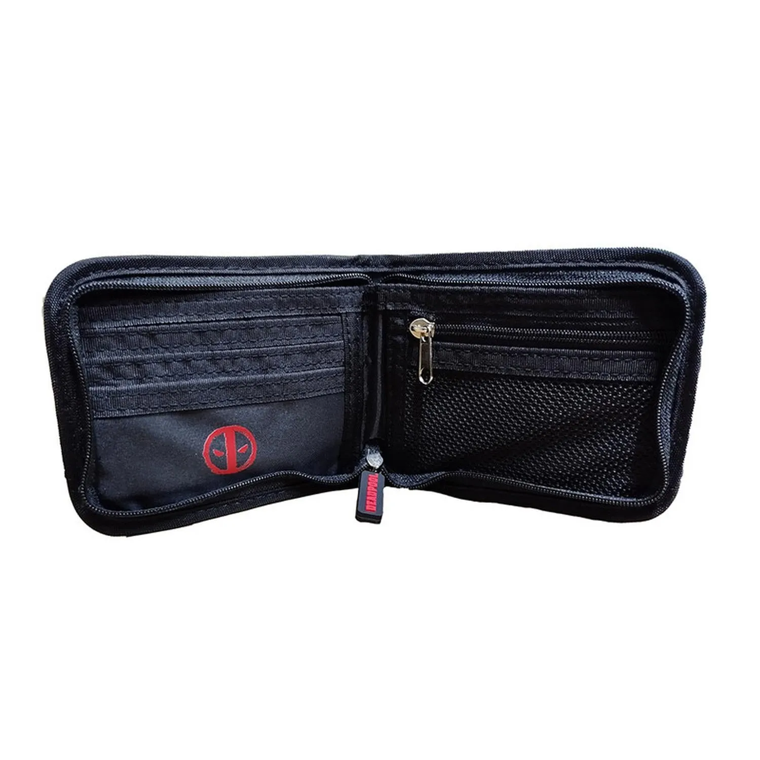 New Arrival Kndit Caps Cartera Deadpool Rojo Gris Marvel Comics