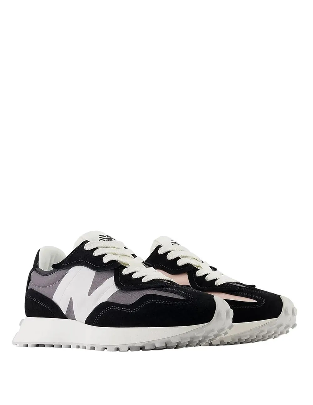New Balance U327 WEM Grises y Rosas Mujer