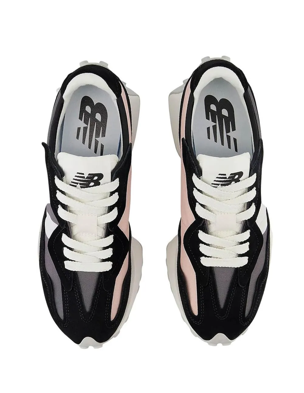 New Balance U327 WEM Grises y Rosas Mujer
