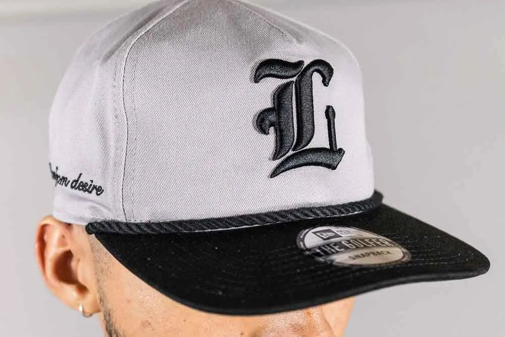 New Era x Lust L Gothic Golfer Cap