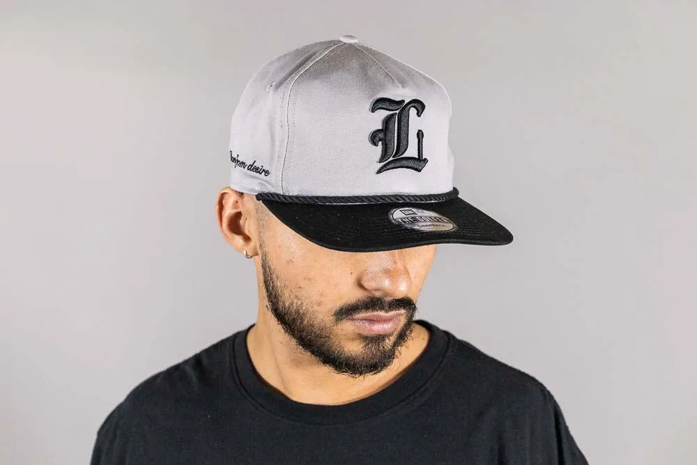 New Era x Lust L Gothic Golfer Cap