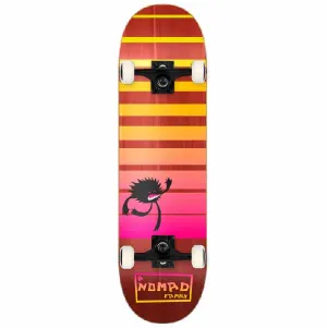 Nomad Skateboards Horizon Burgundy 8.25" Skate Completo