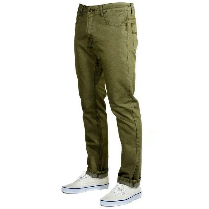 Olive Green Kush Denim - Slim Fit - 5th Gen