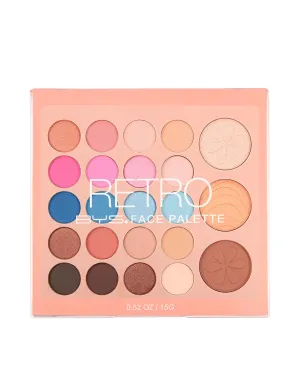 Paleta para ojos y rostro Retro