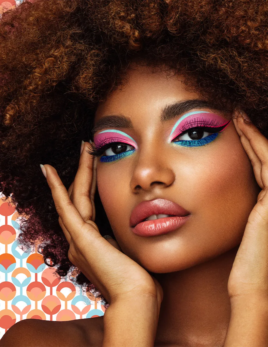 Paleta para ojos y rostro Retro