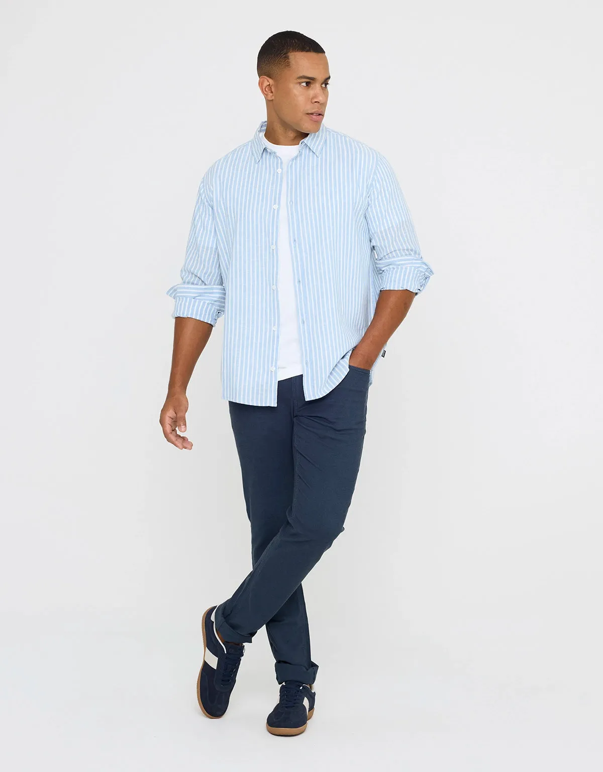 Pantalón Largo Azul Marino - Millside