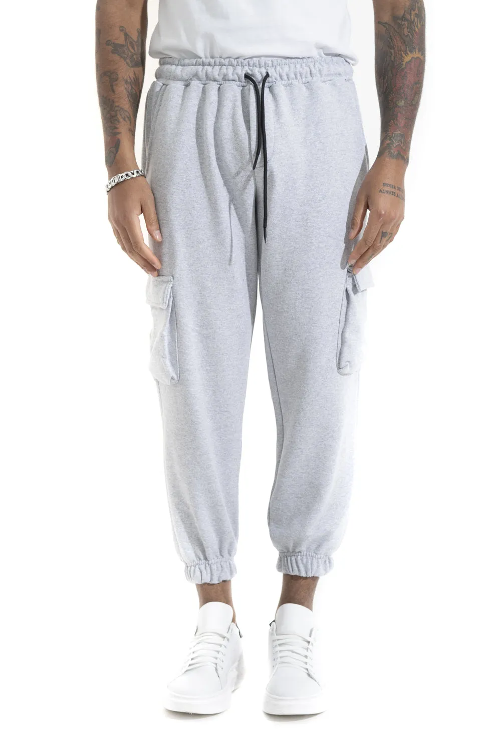 Pantalone Pantatuta Cargo Uomo Con Tasconi Art. Pt124