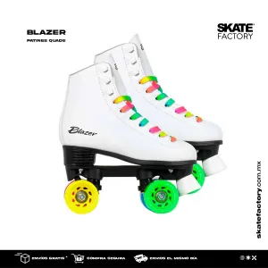 PATINES 4 RUEDAS QUADS BLANCOS BLAZER