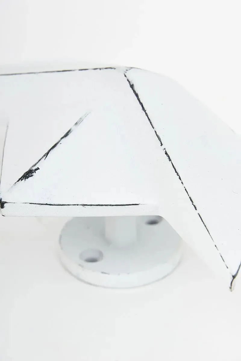 Perchero de barco origami metal