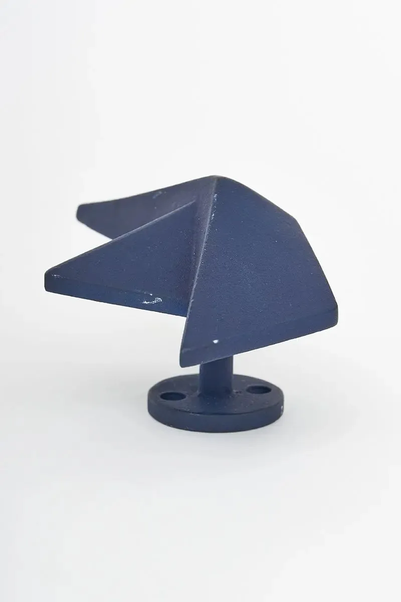 Perchero de barco origami metal