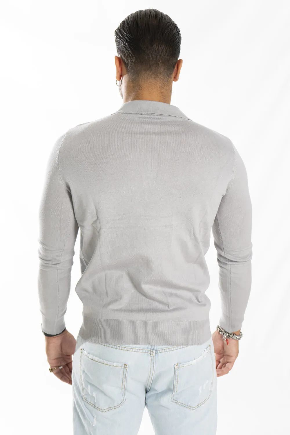 Polo In Maglia Filo manica Lunga Art. MG114