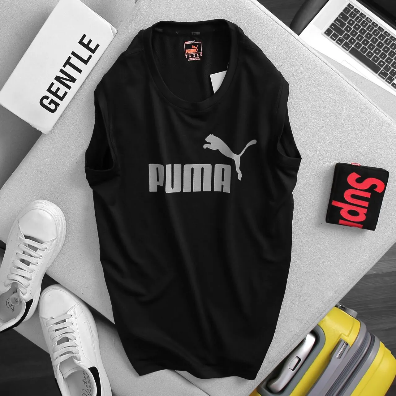 PUMA Dri-FIT Men's Slim Fit Sleeveless Top