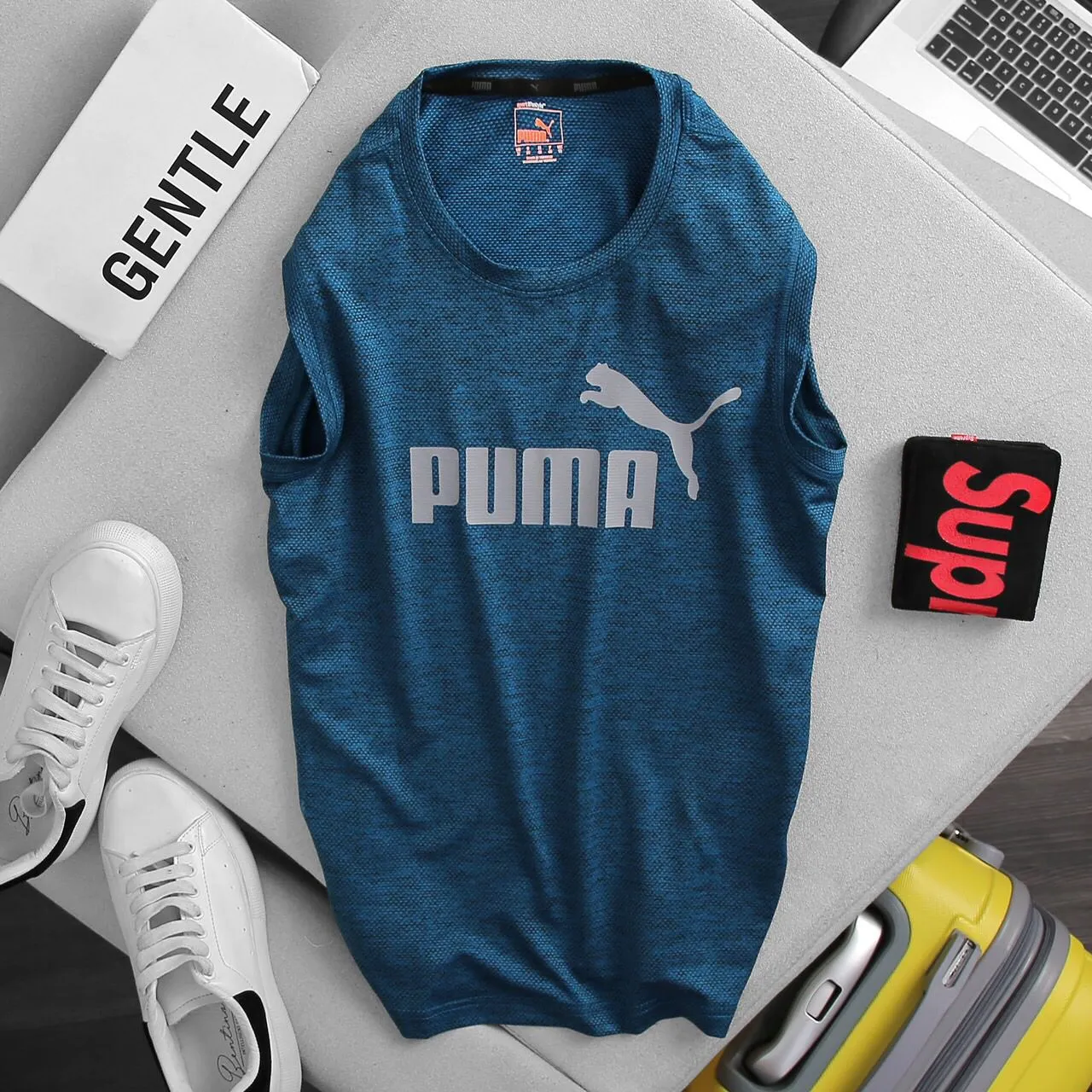 PUMA Dri-FIT Men's Slim Fit Sleeveless Top