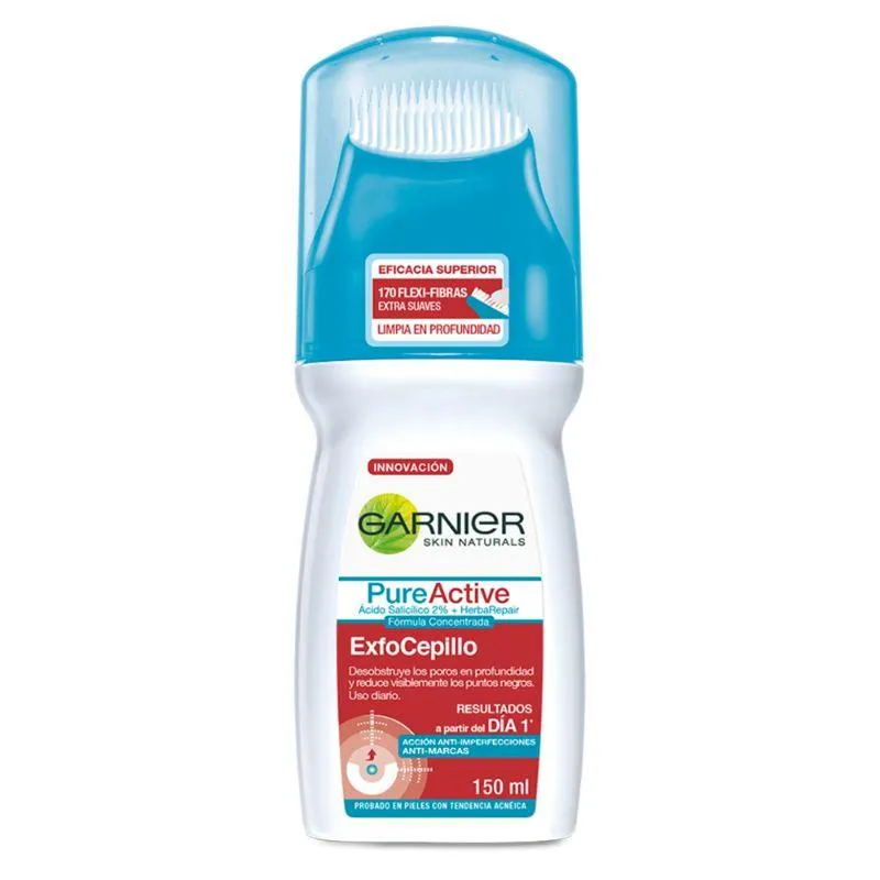PURE ACTIVE EXFOLIANTE FACIAL EXFOCEPILLO - GARNIER