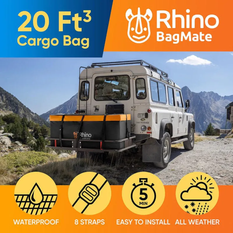 Rhino BagMate Waterproof Hitch Cargo Bag | 565 Litre