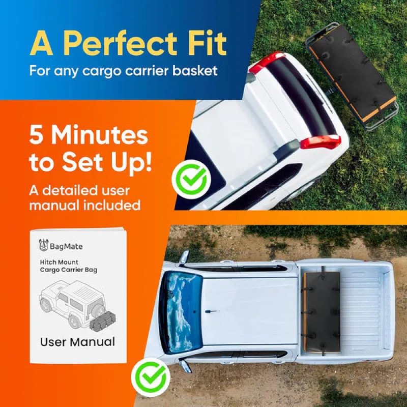 Rhino BagMate Waterproof Hitch Cargo Bag | 565 Litre