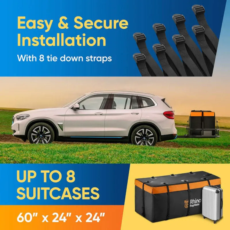 Rhino BagMate Waterproof Hitch Cargo Bag | 565 Litre