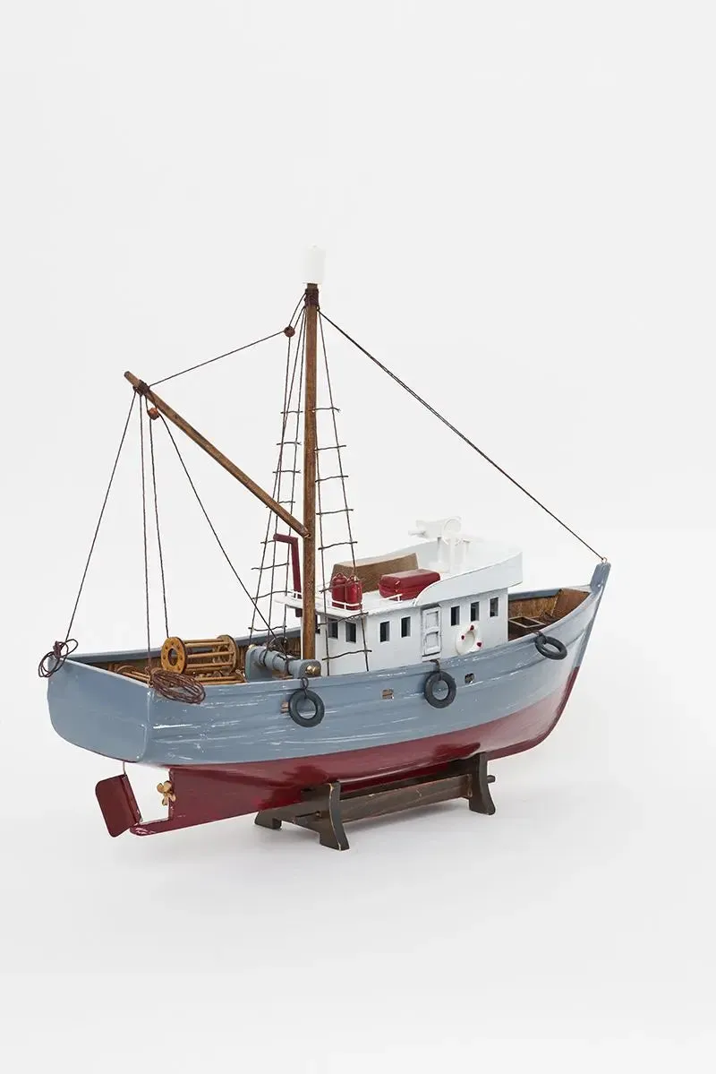 Réplica o maqueta de barco pesquero