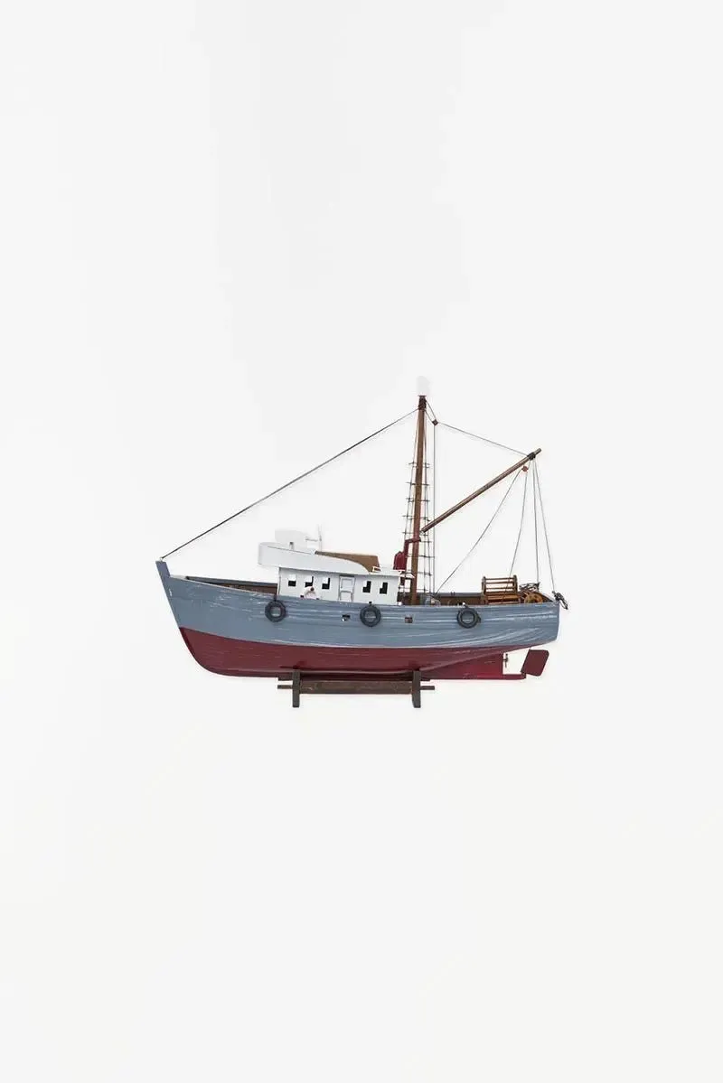Réplica o maqueta de barco pesquero