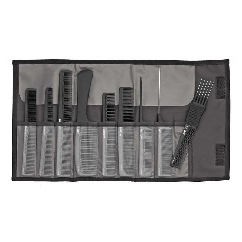 SET PEINETAS  JAGUAR (A599-1)  NEGRO