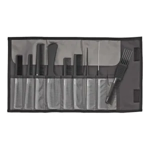 SET PEINETAS  JAGUAR (A599-1)  NEGRO