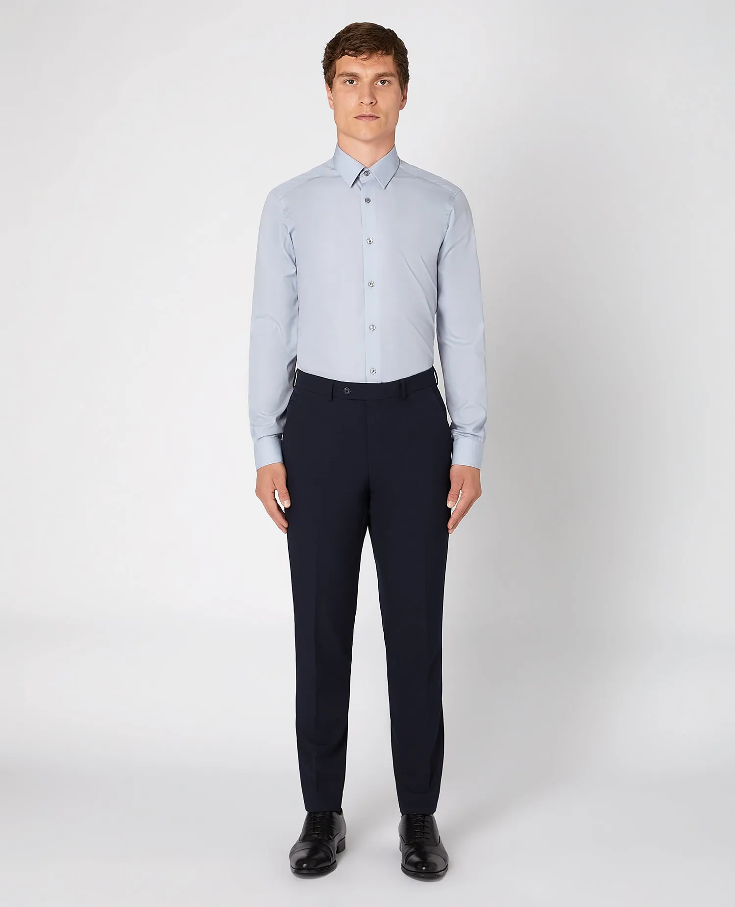 Slim Fit Cotton-Blend Shirt