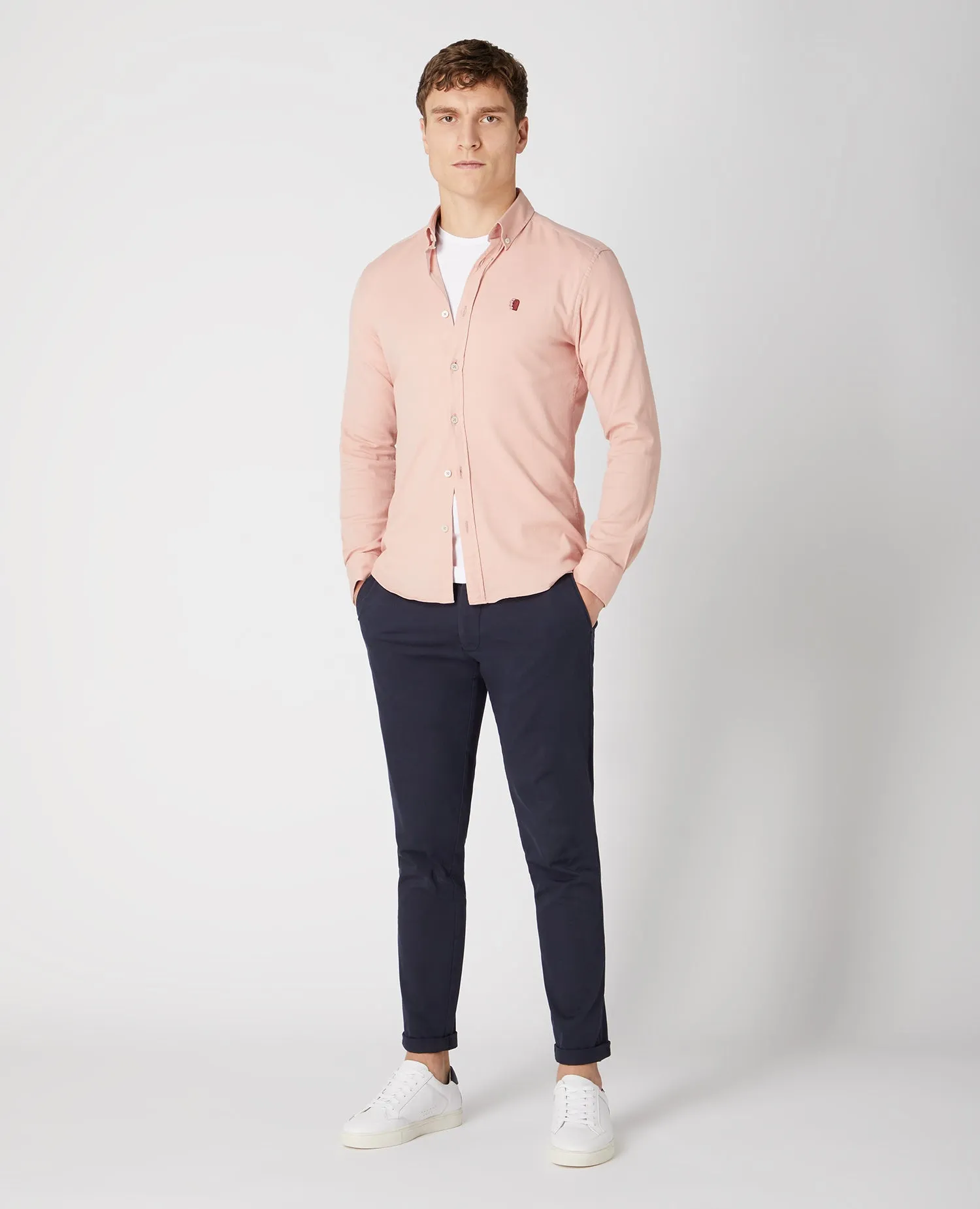 Slim Fit Cotton Stretch Shirt
