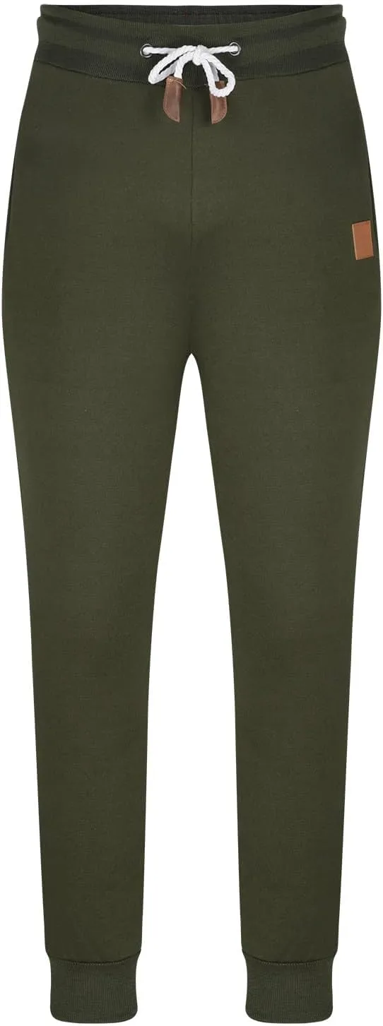 SMIDOW Cotton Joggers for Men Casual Loose Fit Big and Tall Drawstring Sweatpants Workout Athletic Running Pants