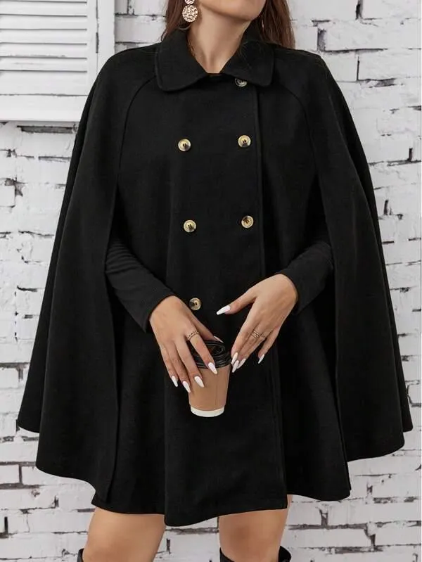 Sobretudo De Capa Plus Size - Leona