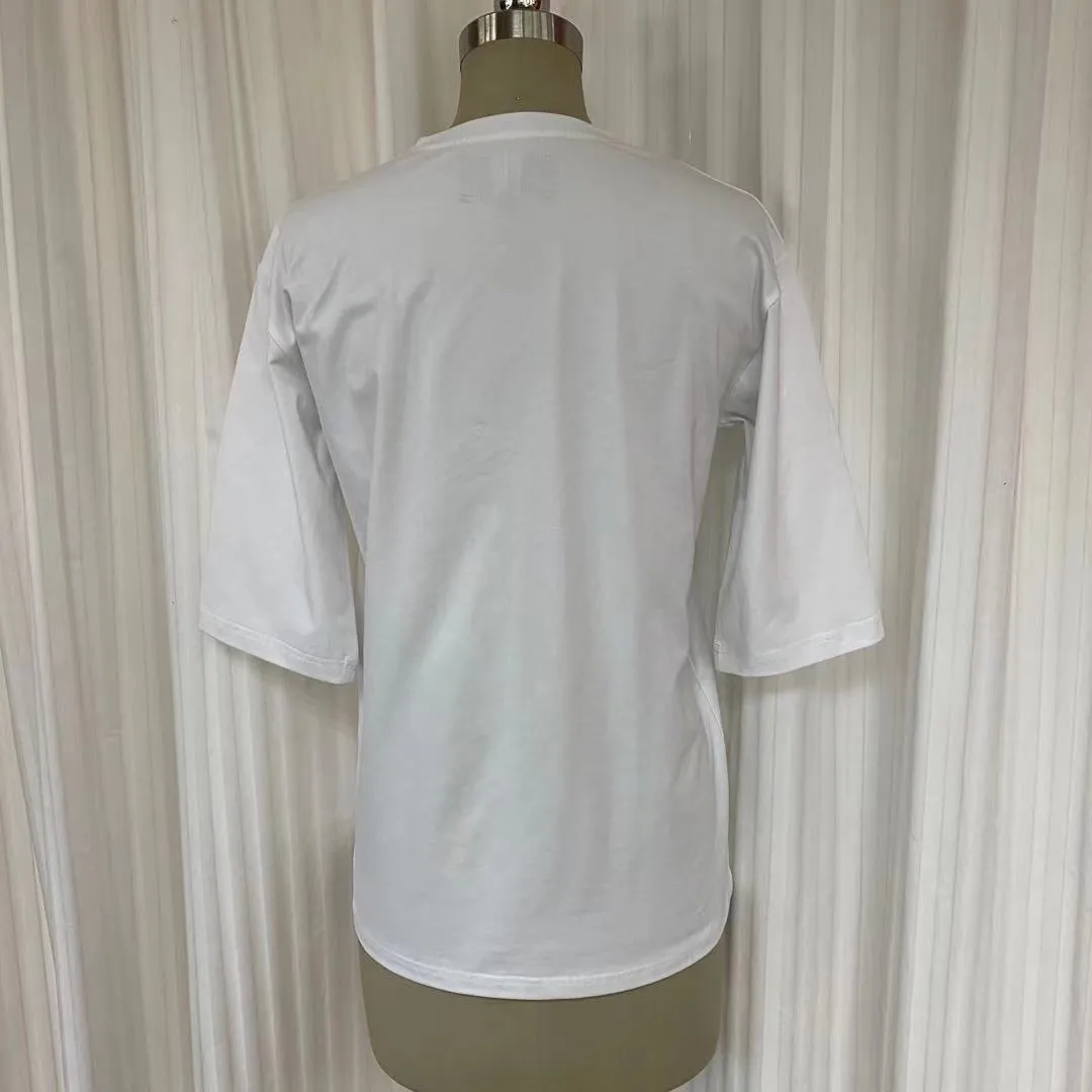 T-shirt #LPRTS2006-White with printing