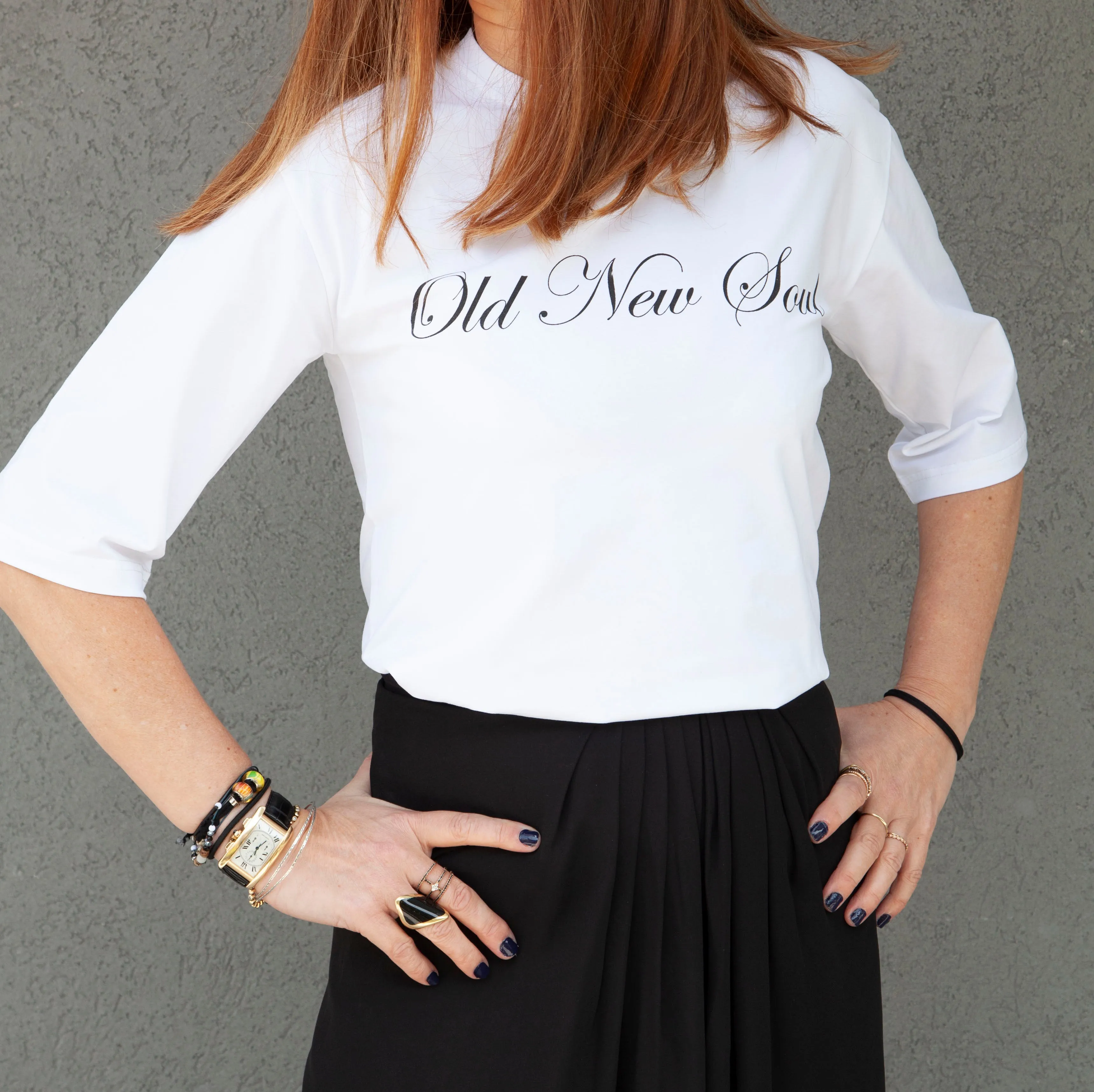 T-shirt #LPRTS2006-White with printing