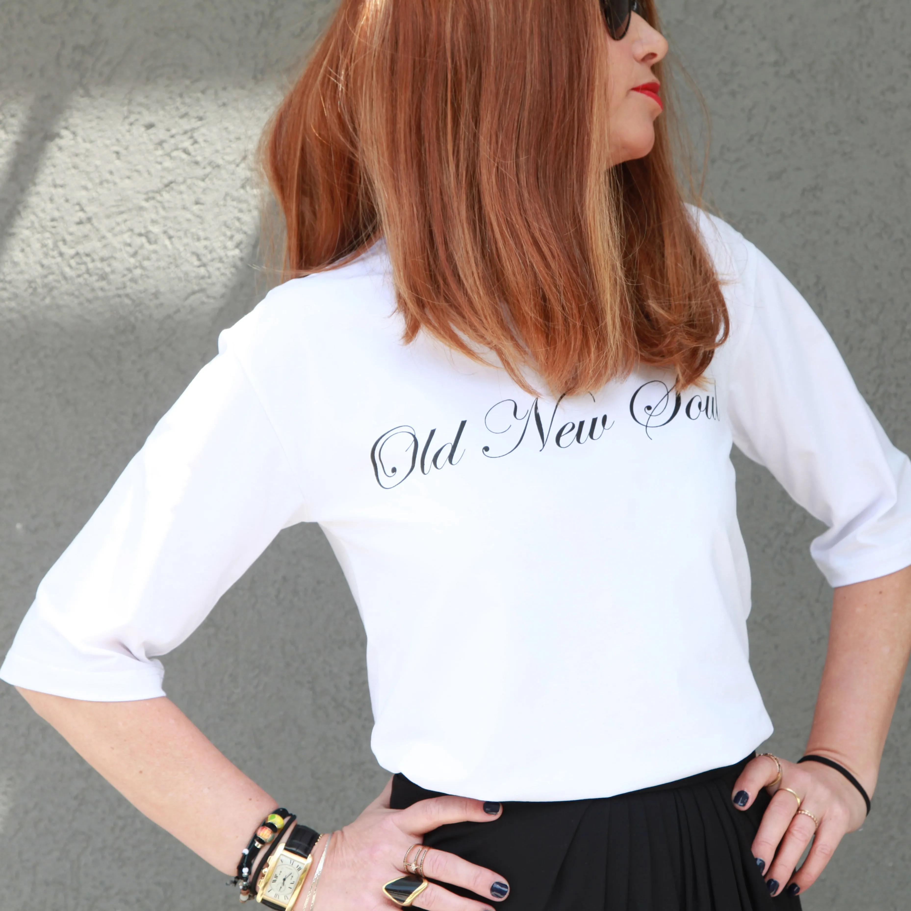 T-shirt #LPRTS2006-White with printing