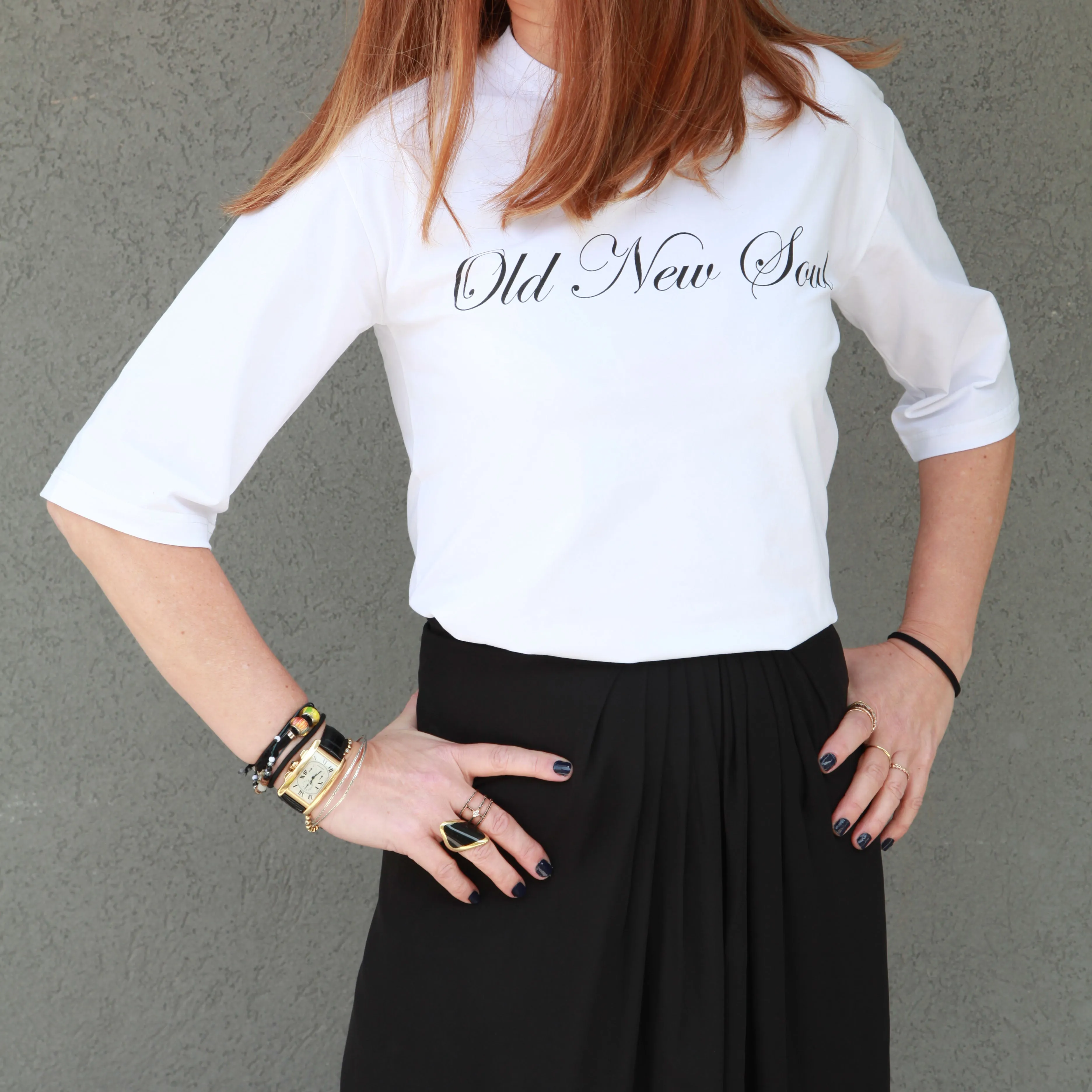 T-shirt #LPRTS2006-White with printing