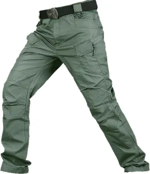 Tactical Pants for Men Stretch Ripstop Waterproof Utility Cargo Hiking Pants Comfortable Work Pant Hunting with Pockets