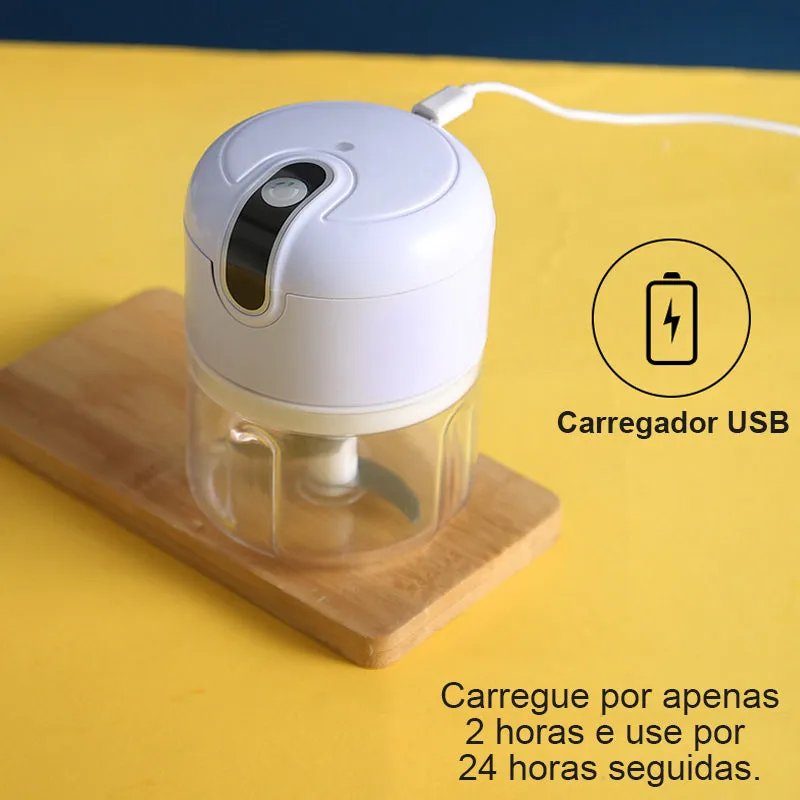 Triturador Elétrico FastCut   Livro de Receitas de Brinde
