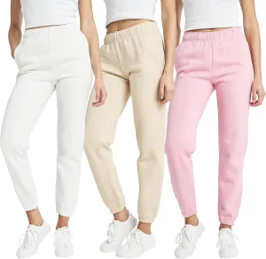 Ultra Performance Womens 3 PK High Waisted Fleece Cinched Pant