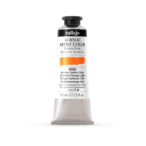 Vallejo pintura acrilica 60ml 502 cadmio naranja claro